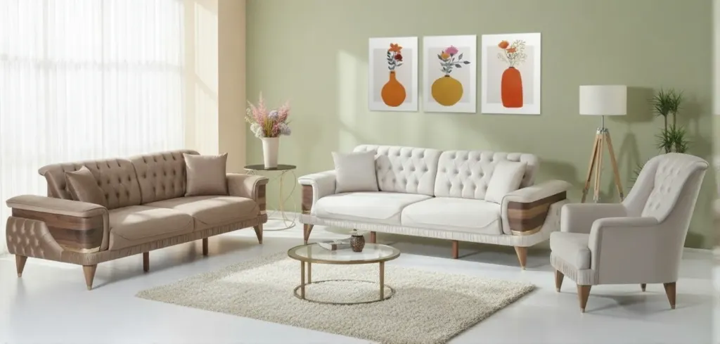 Sude Sofa Set