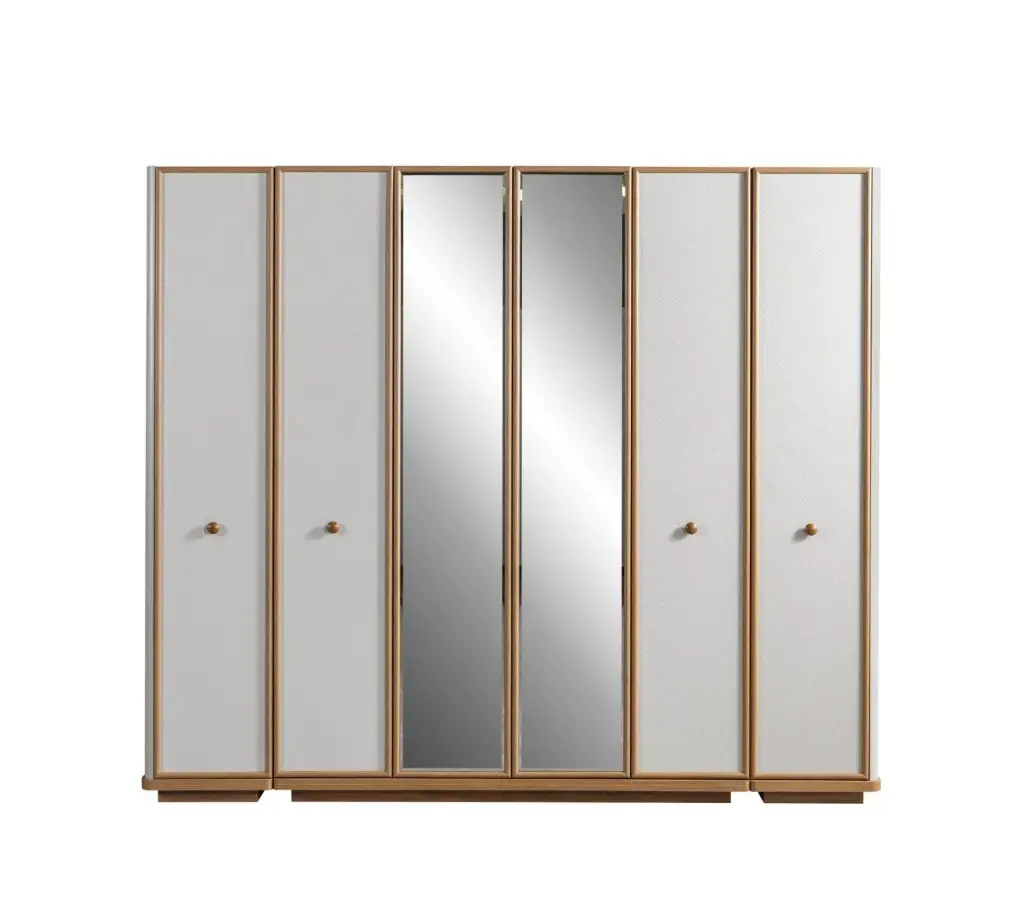 Alessa 6 Door Wardrobe