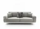 Helen Three-Seater Sofa With High Legs