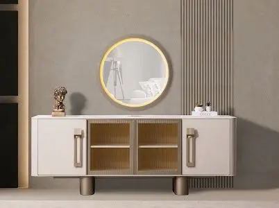 Vella Console Mirror