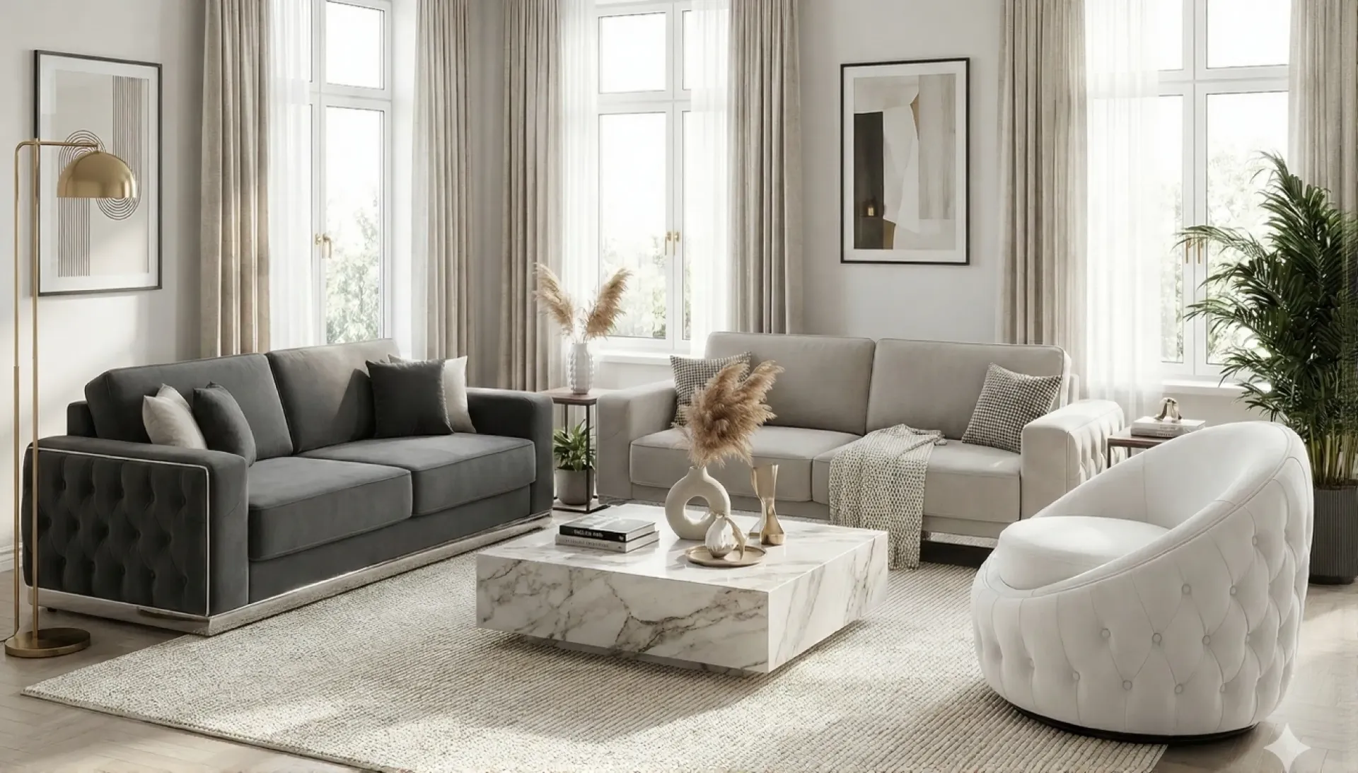 [77.700,00] Helen Sofa Set