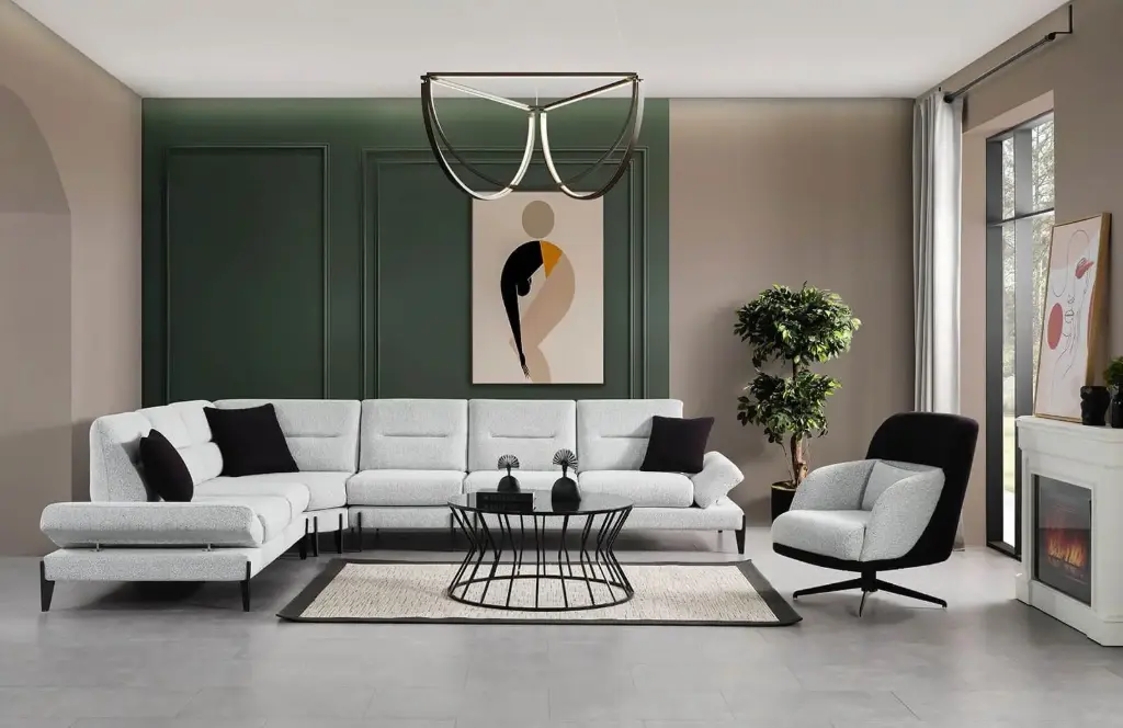 Hilton Corner Sofa Set